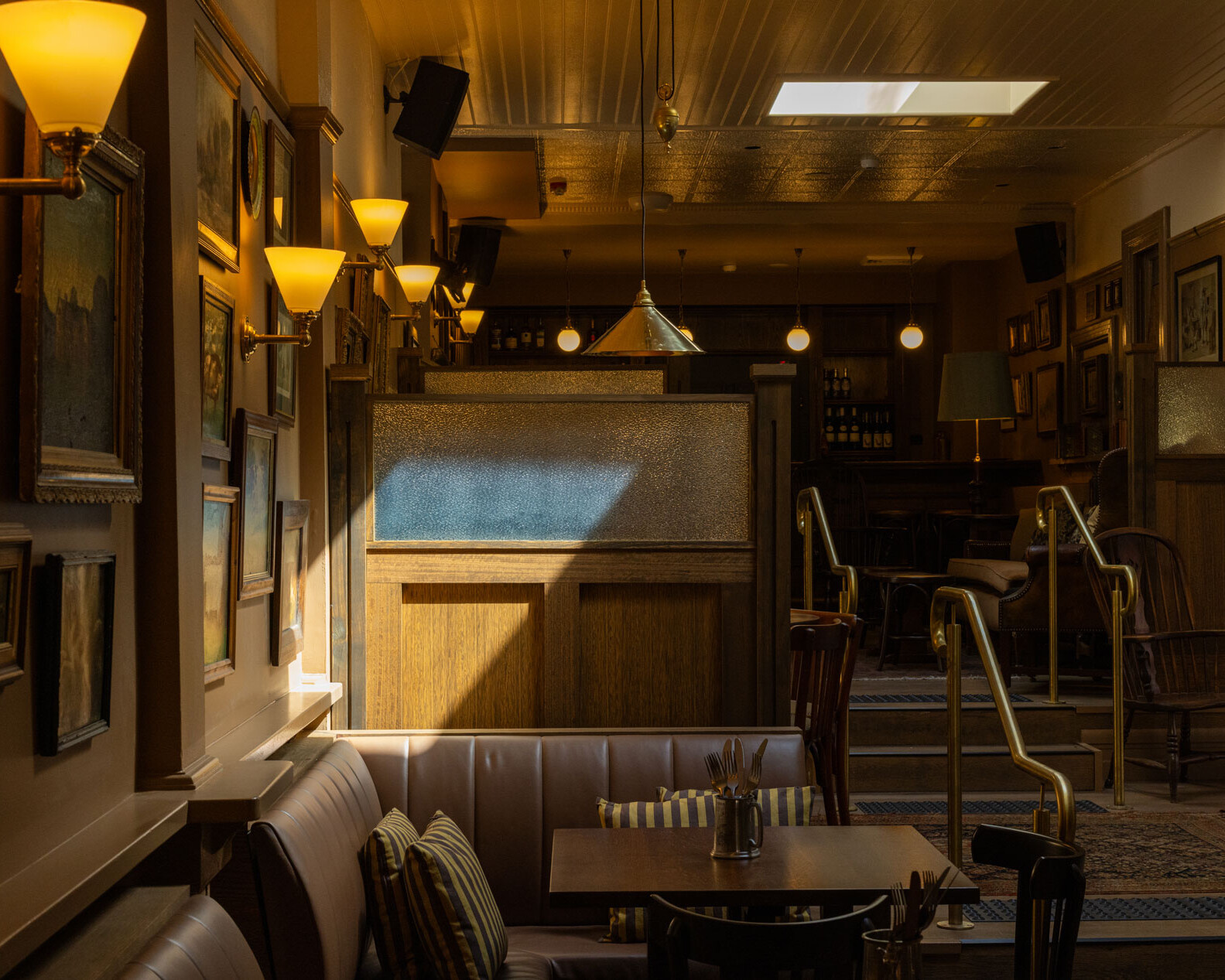 The Observer Hotel dining room